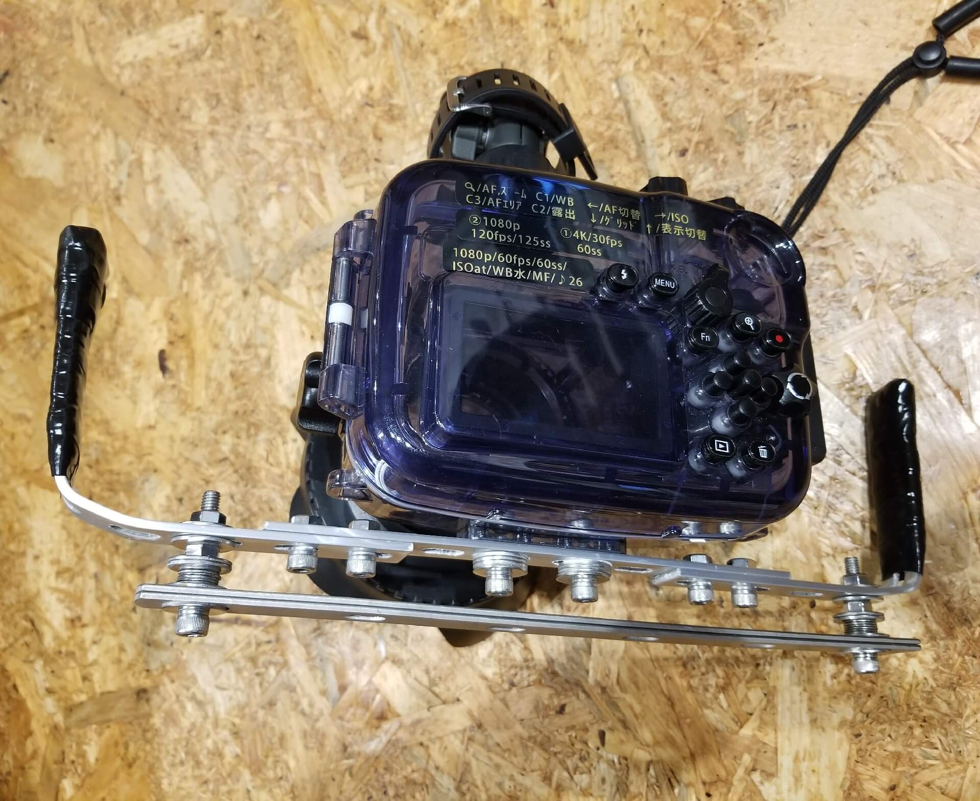 水中動画撮影用にカメラa6500とハウジングを購入、人魚の映像作品